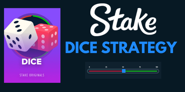 Stake dice strategy calculator bot strat 2022 wagering wager low risk