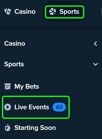 How to make sports bet stake.com casino in 2023