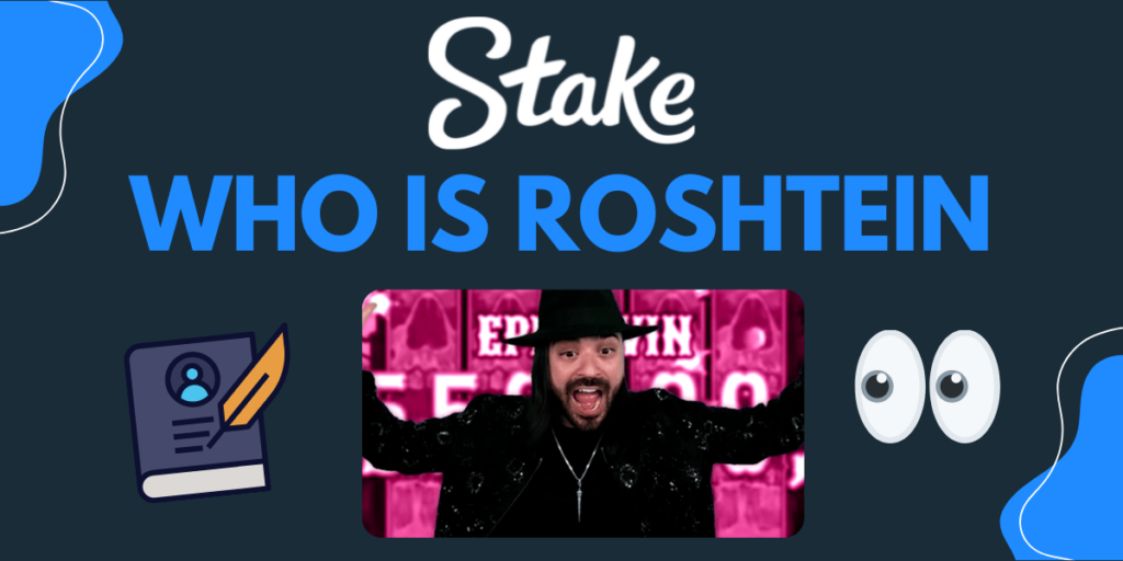 Roshtein story stake casino twitch streamer + bonus code 2022