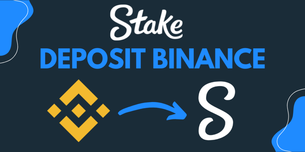Stake casino deposit crypto with binance tutorial 2023