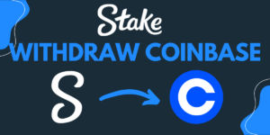 Stake casino withdraw crypto with coinbase tutorial 2023