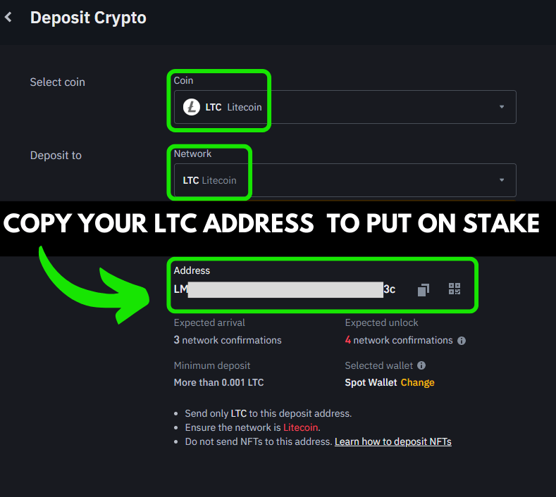 stake.com casino how to withdraw to binance in 2022