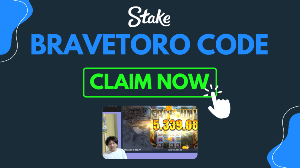 Bravetoro stake.com casino bonus code 2022 free no deposit