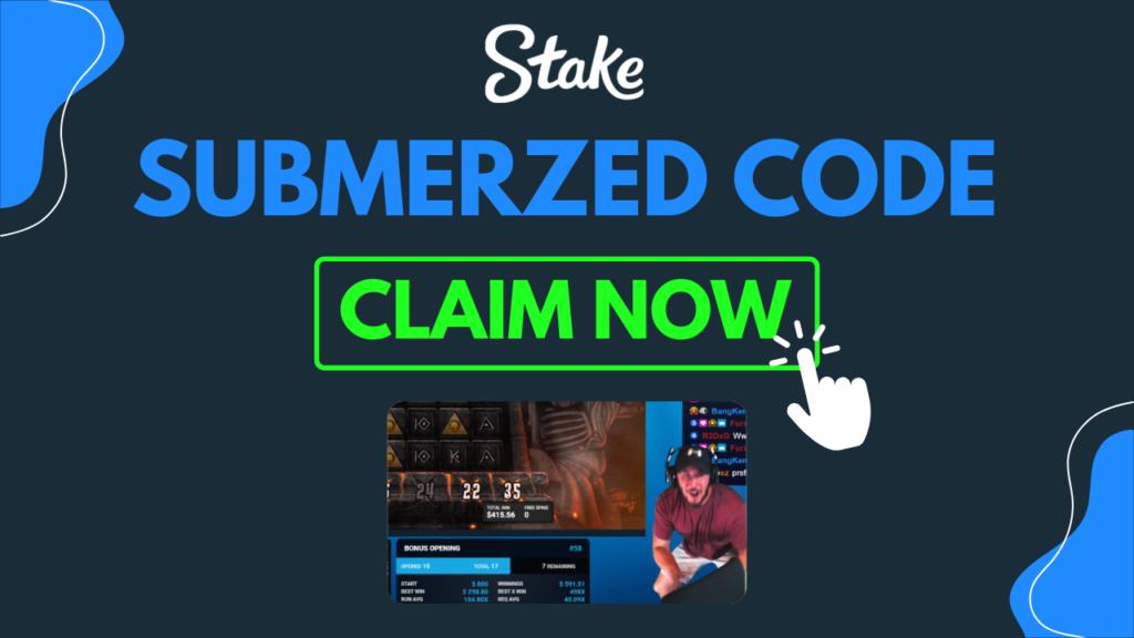 Submerzed stake.com casino bonus code 2023 free no deposit