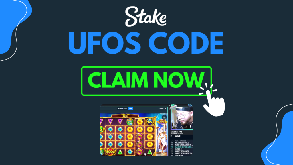 UFOs stake.com casino bonus code 2022 free no deposit
