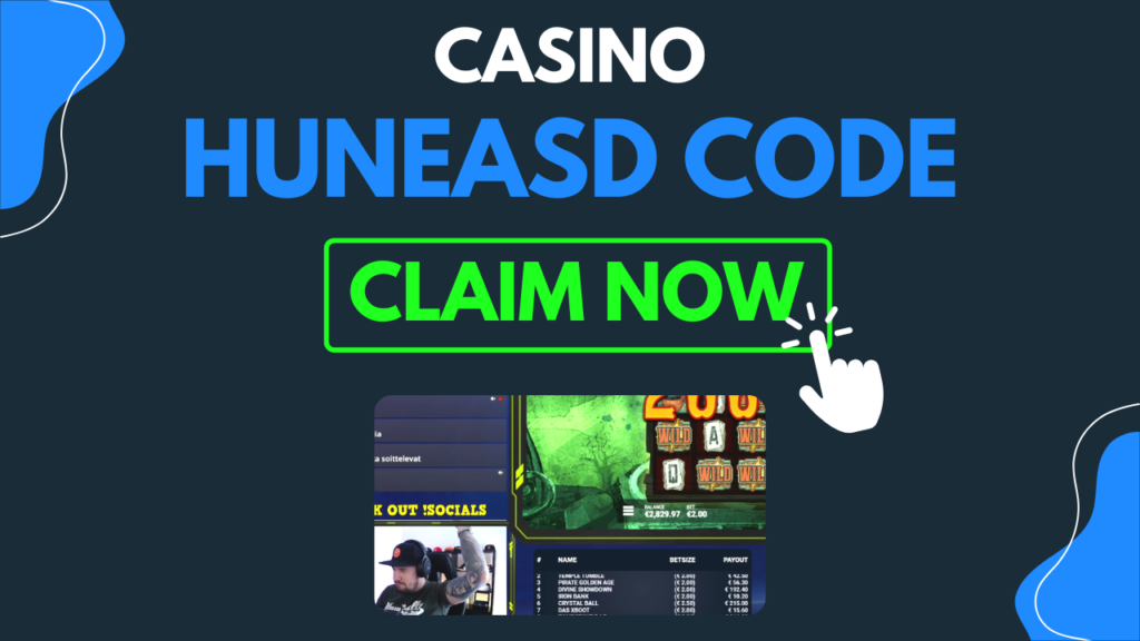 Huneasd casino bonus code 2022 free no deposit