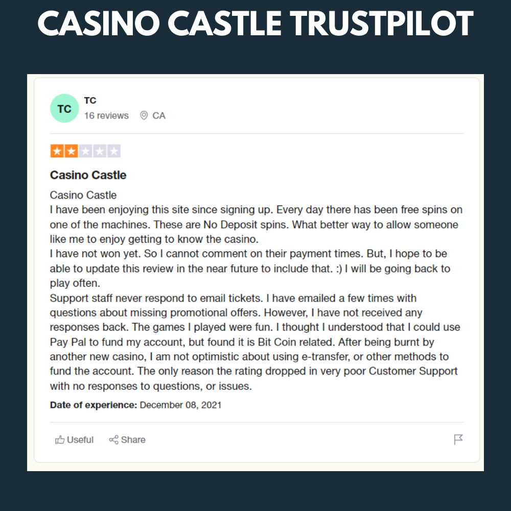 casino castle no deposit bonus code 2023 free deal